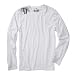 Vacuum Langarmshirt Männer, weiß