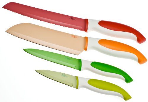 Genius 21076 Farbiges Profi-Messer-Set 4-teilig Preisvergleich