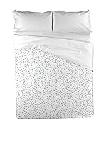 FLAMENCO Juego De Funda Nórdica (Gris)