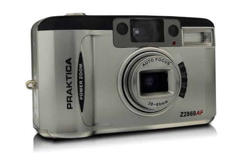 Praktica Z2860 AF Zoomkamera mit 28-60mm Zoomobjektiv, LC-Display, 4 Blitzfunktionen, Nachtaufnahme-Modus und Selbstauslöser