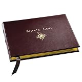 Genuine Leather Ship's Log / Journal, Mocha