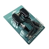 HDVD 1 Pair Video Balun Network Transceiver with Video Audio Power Connectors for CCTV Surveillance Cameras