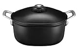Tefal Jamie Oliver Cast Aluminium Oval Cocotte & Lid, 26 cm