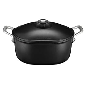 Tefal Jamie Oliver Cast Aluminium Oval Cocotte & Lid, 26 cm
