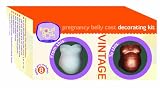 Proudbody Pregnancy Belly Cast Decorating Kit, Vintage