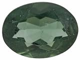 MIN .75CT 8X6MM OVAL GREEN APATITE