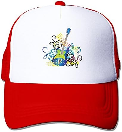 Fashion Design Music Instrument Fashion Guitar Cap Red