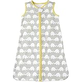 Just Born Wear-A-Blanket, Grey Elephants, Medium