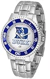 Duke Blue Devils Suntime Competitor Game Day Steel Band Watch - NCAA College Athletics
