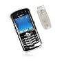 EFORCITY Premium Clip-On Crystal Clear Case w/Belt Clip for Blackberry Pearl 8100, Clear