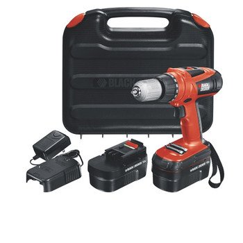 Factory-Reconditioned Black & Decker HPD18AK-2R 18V Cordless High Performance Drill