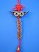 Lucky Charms ~ Feng Shui 6-coins Chain Charm with Ingot (Money and Career Luck)