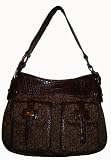 DKNY (Donna Karan New York) Pocket Satchel In Brown / Brown