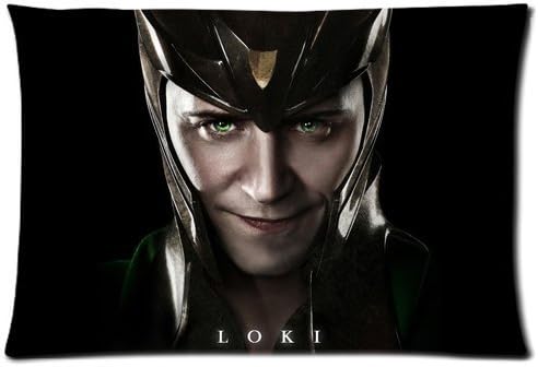 Every New Day Superhero Series Thor Loki Tom Hiddleston Unique Custom Zippered Pillow Cases 20x30 inches(50x76cm) (Two sides)