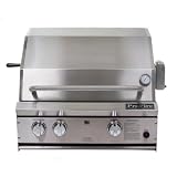 Profire Professional Series 27 Inch Natural Gas Grill - Built-in
