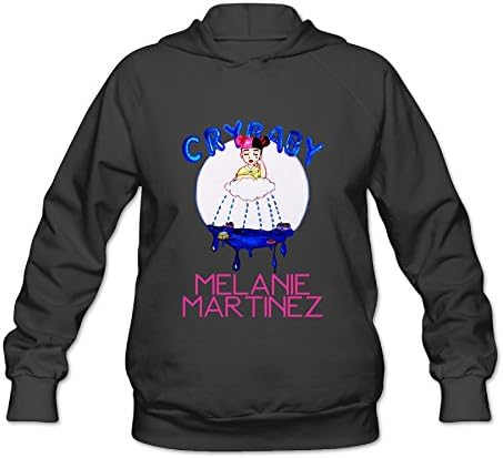 DEBIEW Women's Cry Baby Melanie Martinez Hoodie Black