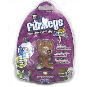 Childrens Toyshop  Toys : UB Funkeys Dream State - Brown Ptep (Rare)