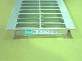U字溝用グレーチング(普及型) 適用みぞ幅180mm 長さ995mm 適用荷重:中型トラック(T-6) HGU-180-25