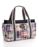 Tommy Hilfiger Madras Ionic Tote