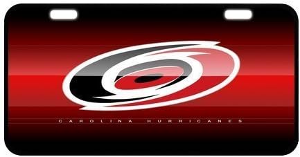 Custom NHL Carolina Hurricanes Metal License Plate Frame For Car With Diy Pattern
