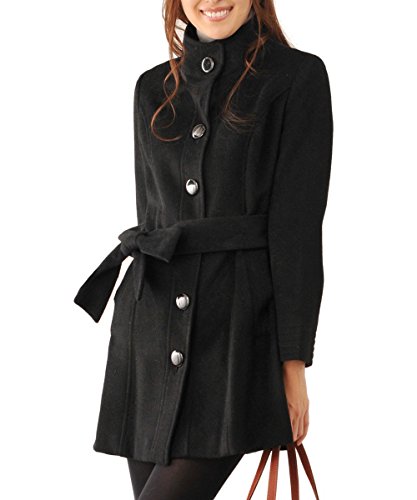 アンゴラ ＆ ウール コート スタンド カラー (No 2567 r ) 〔エースタイル〕 Aastyle