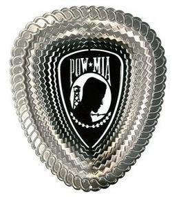 Childrens Toyshop  Toys : Medium EyCatchers Wind Spinner Black/Silver POW / MIA