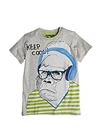 Desigual Kids Camiseta Manga Corta Ter (Gris)