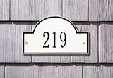Arch Marker - personalized plaque One Line Arch Marker - Petite Wall 8 x 4.75