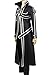 Goodcosplay Men's Sword Art Online Kirito Halloween Cosplay Costume Jacket Black