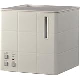 Apice アピックス スチーム式アロマ加湿器 CUBE アイボリー AHD-031-IV スチーム式加湿器