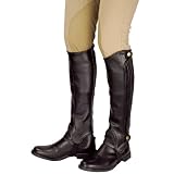 TUFFRIDER Grippy Grain Half Chaps Adults