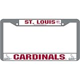 Saint Louis Cardinals MLB Chrome License Plate Frame by Rico Industries
