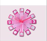 Creative concept of small clock-PINK