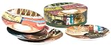 Rosanna Caffe Italia Set of 4 Dessert Plates, Gift-boxed