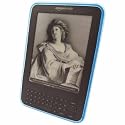 GreyMobiles BLUE GEL SKIN Case For Amazon Kindle 3G 3 + Wi-Fi WITH SCREEN PROTECTOR