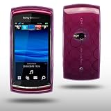 SONY ERICSSON VIVAZ PURPLE GEL COVER CASE BY CELLAPOD CASES