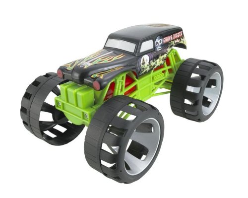 Hot Wheels Monster Jam Ushra Super Stomper Vehicle - Grave Digger