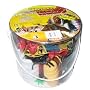 Wild West Cowboys and Indians Playset: 108 Piece Bucket of 2 inch Figures, Covered Wagons, Teepees, and Accessories