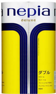ネピア デラックストイレットロールダブル 12R