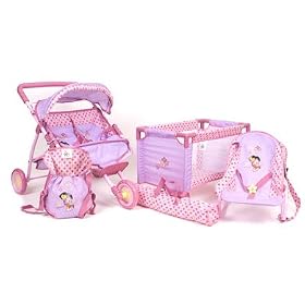 Dora the Explorer 4-in-1 Twin Stroller & Nursery Set