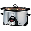 Crockpot SCVP603-SP Smart-Pot 6-Quart Oval-Shaped Smudge-Proof Slow Cooker with Little Dipper