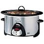 Crockpot SCVP603-SP Smart-Pot 6-Quart Oval-Shaped Smudge-Proof Slow Cooker with Little Dipper