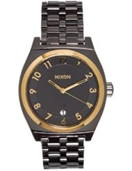 Nixon Unisex Monopoly Gunmetal/Gold Watch