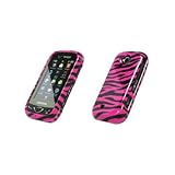 Premium Hot Pink and Black Zebra Design Snap-On Cover Hard Case Cell Phone  ....