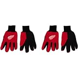 McArthur Detroit Red Wings 2-Pair Sport Utility Gloves