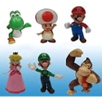 Super Mario Bros Mini Figures Wave 2 Set Of 6