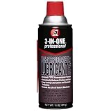 3-In-One 10046 High-Performance Lubricant Spray with PTFE, Aerosol Can, 11 Fluid Ounce, 3" OD, 2.63" Length