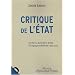Critique de l'Etat