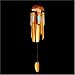 Cactus Design Bamboo Windchime With Coconut Shell, 28