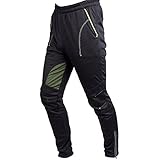 4ucycling Mens Windstopper Casual Outdoor and Multi Sporting Pants Fleeced